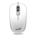 Genius Maus DX-110, 1000DPI, optisch, 3Tas., USB verdrahtet, weiss