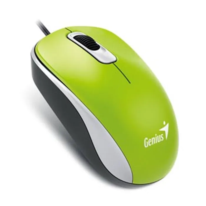 Hauptbild des Produkts Genius Myš DX-110, 1000DPI, optická, 3tl., 1 kolečko, drátová USB, zelená