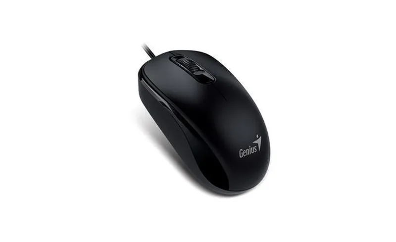 Hauptbild des Produkts Genius Myš DX-120, 1200DPI, optická, 3tl., 1 kolečko, drátová USB, černá, klasická