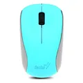 Genius Maus NX-7000, 1200DPI, 2.4 [GHz], optisch, 3Tas., schnurlos, blau, Blue-Eye Senzor