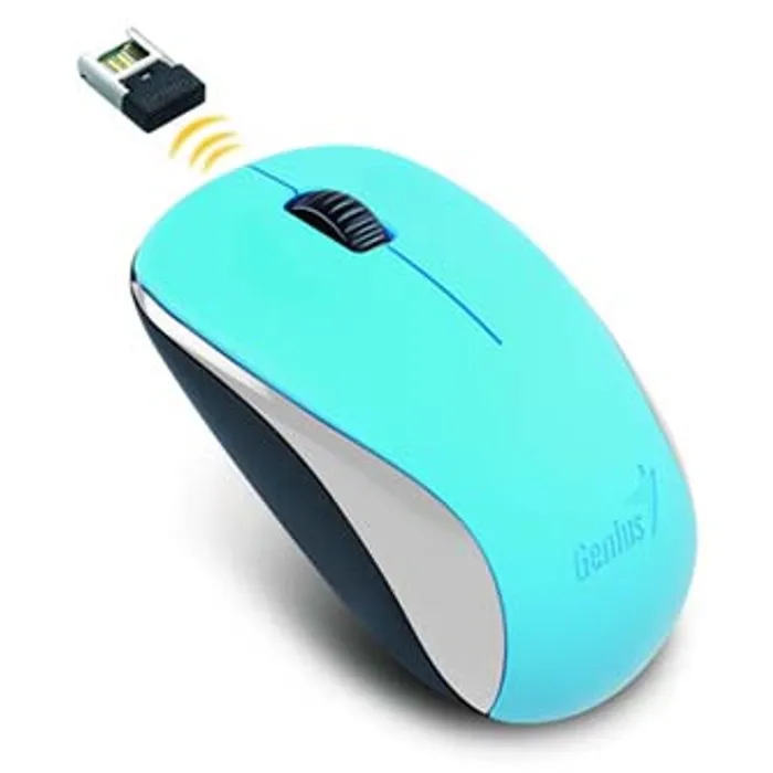 Hauptbild des Produkts Genius Myš NX-7000, 1200DPI, 2.4 [GHz], optická, 3tl., 1 kolečko, bezdrátová, modrá, Blue