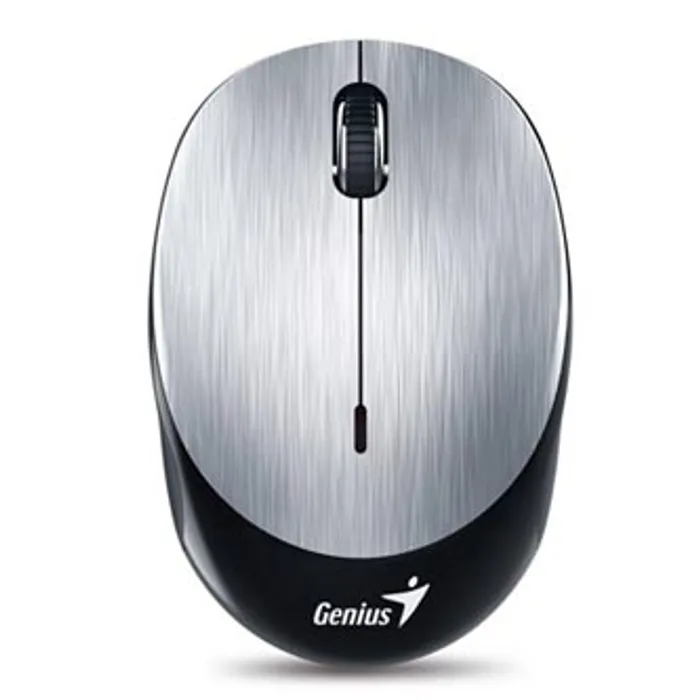 Hauptbild des Produkts Genius Myš NX-9000BT, 1200DPI, Bluetooth, optická, 3tl., 1 kolečko, bezdrátová, stříbrná,
