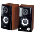 Weiteres Produktbild Genius Lautsprecher SP-HF500A v2, 2.0, 16W, braun-schwarz, Lautstärkeregelung, Kopfhöreranschluss