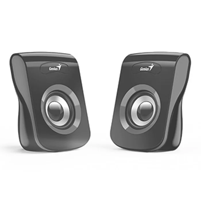 Hauptbild des Produkts Genius reproduktory SP-Q180, 2.0, 6W, čenomodré, regulace hlasitosti, stolní, 150Hz-20kHz