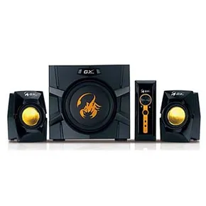 Genius Lautsprechers SW-G2.1 3000, 2.1, 70W, schwarz, Lautstärkeregler, Game