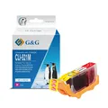 G&G kompatibel Ink mit CLI521M, magenta, 8.4ml, NP-C-0521M, 2935B001, für Canon iP3600, iP4600, MP620, MP630, MP980