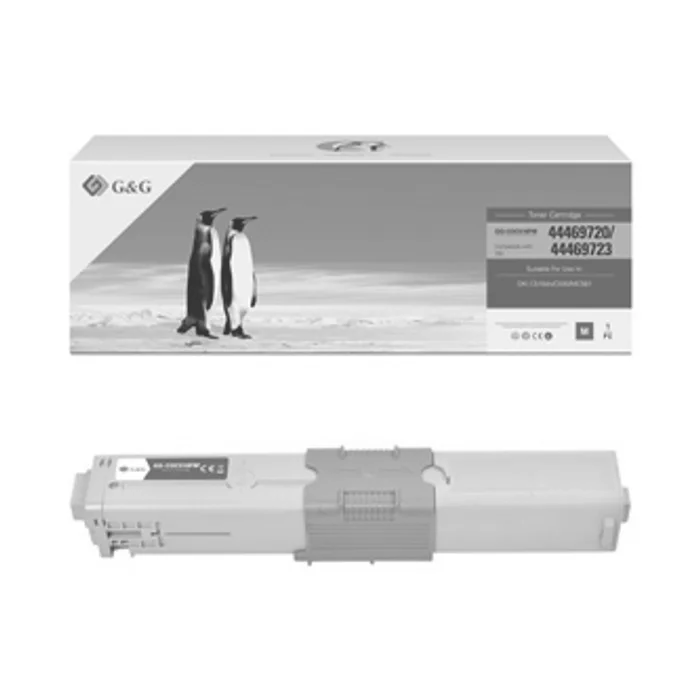Hauptbild des Produkts G&G kompatibilní toner s 44469723, magenta, 5000str., NT-COC510FM, pro OKI C510, 530, N