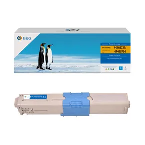 G&G kompatibel Toner mit 44469724, cyan, 5000S, NT-COC510FC, für OKI C510, 530, N