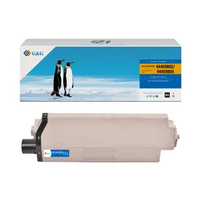 G&G kompatibel Toner mit 44469804, black, 5000S, NT-COC510FBK, für OKI C510, 530, N