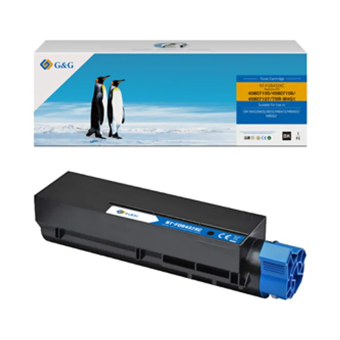 Hauptbild des Produkts G&G kompatibilní toner s 45807106, black, 7000str., NT-FOB432XC, pro OKI B412, B432, B512