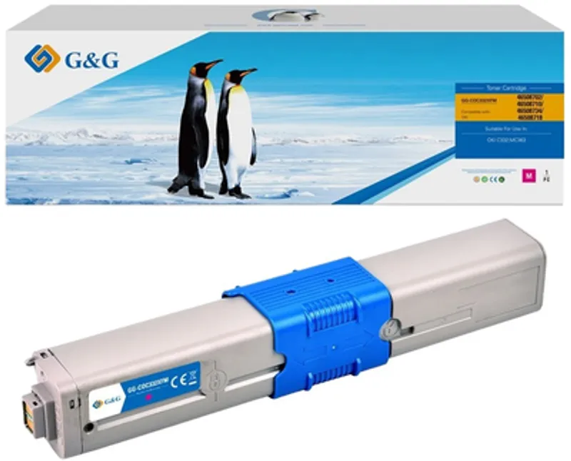 Hauptbild des Produkts G&G kompatibilní toner s 46508710, magenta, 3000str., NT-COC332XFM, pro OKI C332, MC363,
