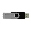 Weiteres Produktbild Goodram USB flash disk, USB 2.0, 16GB, UTS2, schwarz, UTS2-0160K0R11, USB A, mit einer drehbaren Kappe