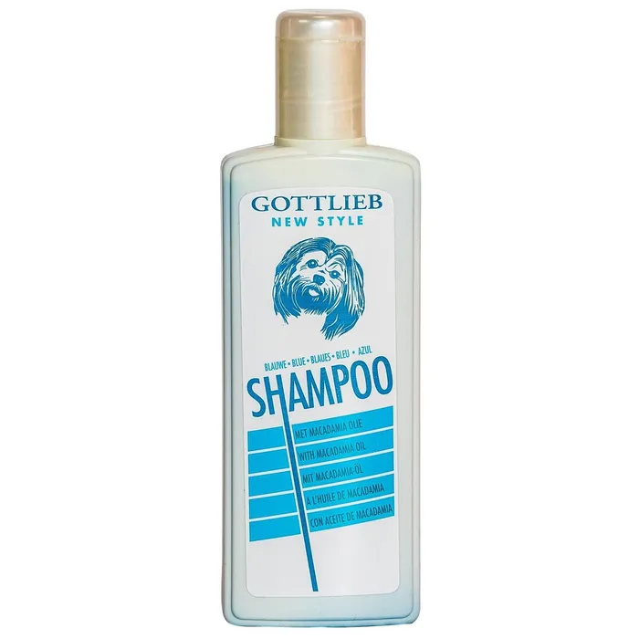 Hauptbild des Produkts Gottlieb Blue šampon 300ml - vybělující s makadamovým olejem