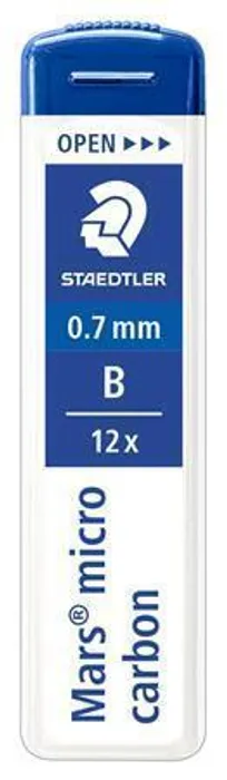Hauptbild des Produkts Grafitová tuha do mikrotužky "Mars Micro", B, 0,7mm, STAEDTLER