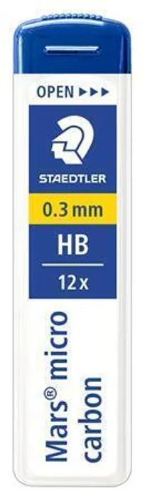 Hauptbild des Produkts Grafitová tuha do mikrotužky "Mars Micro", HB, 0,3mm, STAEDTLER