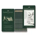 Castell 9000 Graphitstift, Blechdose 12 Stück, Faber-Castell 119064