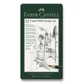 Weiteres Produktbild Castell 9000 Graphitstift, Blechdose 12 Stück, Faber-Castell 119064