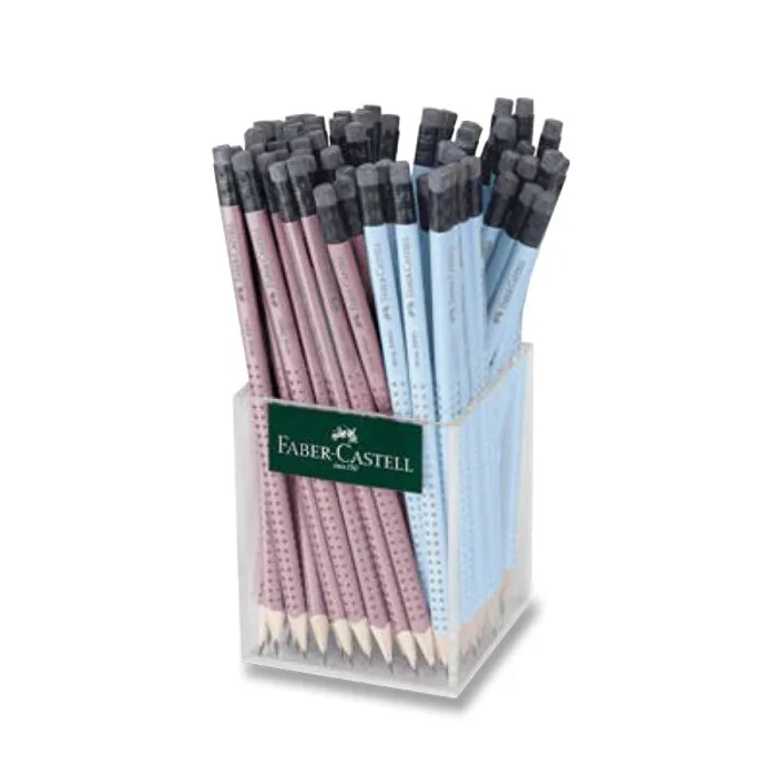 Hauptbild des Produkts Grafitová tužka Faber-Castell Grip 2001 s pryží stojánek, 72 ks
