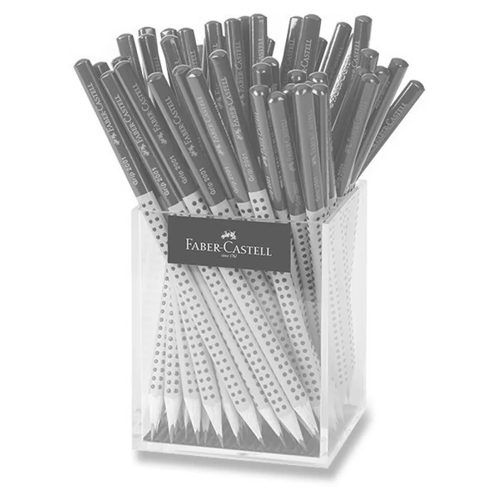 Hauptbild des Produkts Grafitová tužka Faber-Castell Grip 2001 Two Tone stojánek, 72 ks