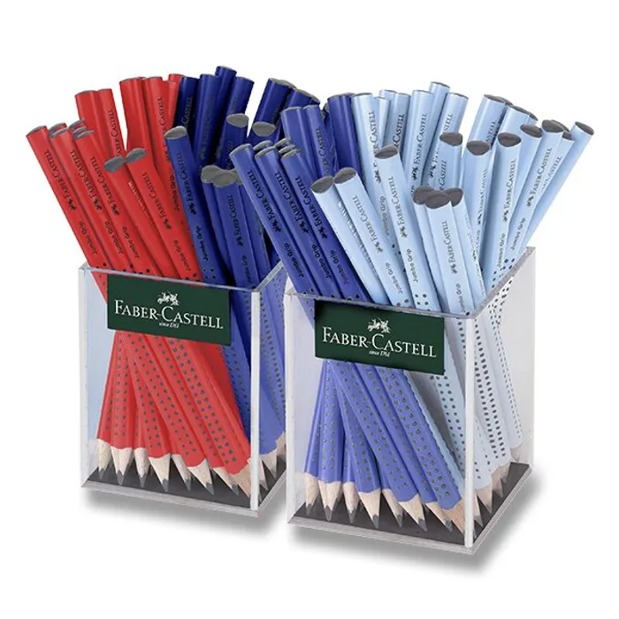 Hauptbild des Produkts Grafitová tužka Faber-Castell Jumbo Grip stojánek, 72 ks