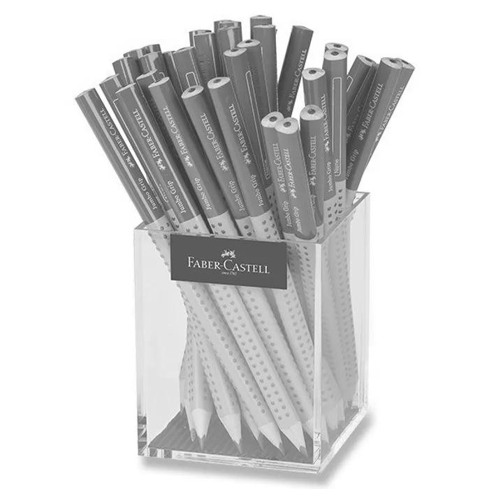 Hauptbild des Produkts Grafitová tužka Faber-Castell Jumbo Grip Two Tone stojánek, 36 ks