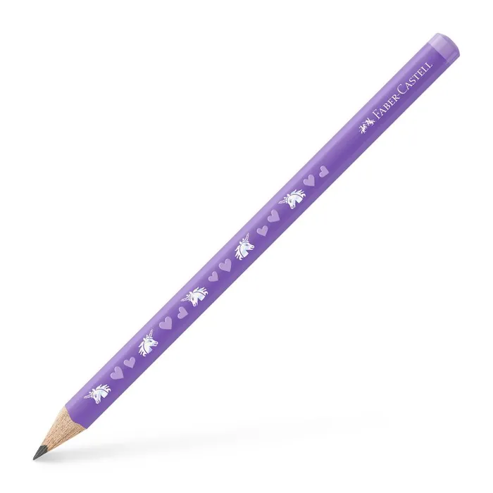 Hauptbild des Produkts Grafitová tužka Faber-Castell Jumbo Unicorn HB, fialová