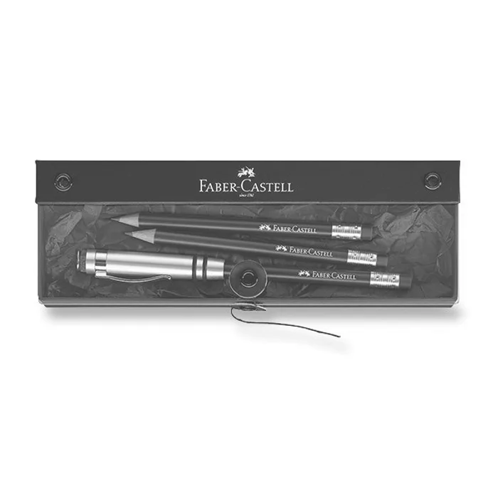 Hauptbild des Produkts Grafitová tužka Faber-Castell Perfektní tužka 3 ks, černá