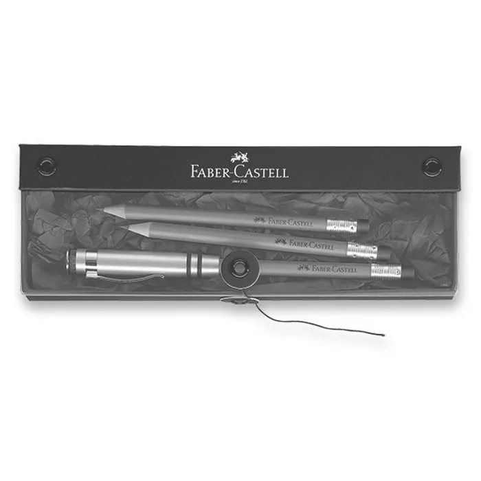 Hauptbild des Produkts Grafitová tužka Faber-Castell Perfektní tužka 3 ks, hnědá