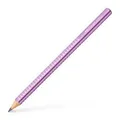 Weiteres Produktbild Grafitová tužka Faber-Castell Sparkle Jumbo perleťové odstíny, fialová