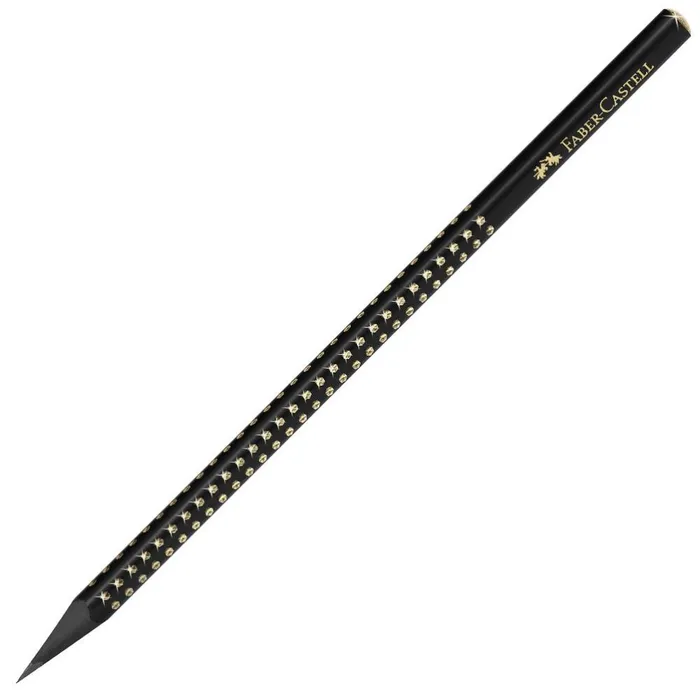 Hauptbild des Produkts Grafitová tužka Faber-Castell Sparkle Midnight Gold tvrdost B
