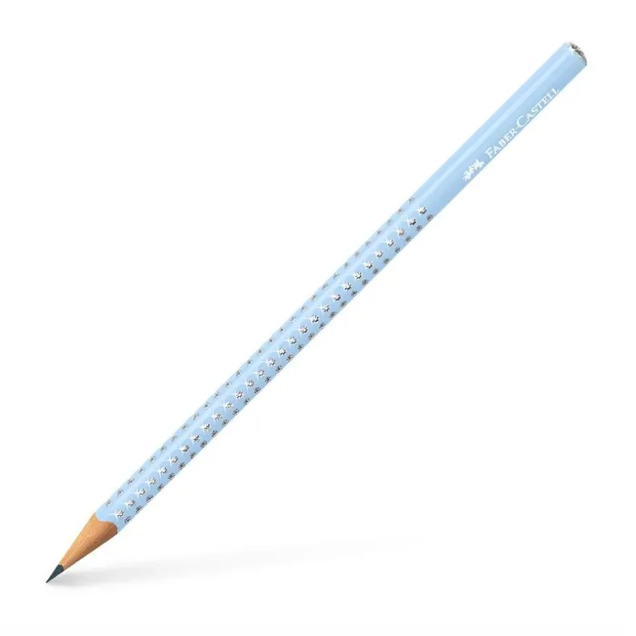Hauptbild des Produkts Grafitová tužka Faber-Castell Sparkle - perleťové odstíny, sv. modrá