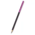 Graphitstift Grip Two Tone, rosa / schwarz Faber-Castell 517011