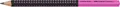 Graphitstift Jumbo Grip Two Faber-Castell 511911, rosa / schwarz