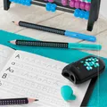 Weiteres Produktbild Graphitstift Jumbo Grip Two Tone, blau / schwarz Faber-Castell 511910