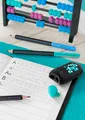 Graphitstift Jumbo Grip Two Tone, blau / schwarz Faber-Castell 511910