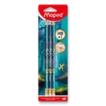 Maped Dragon Graphitstift - 6 Stück, Härte HB, Blister