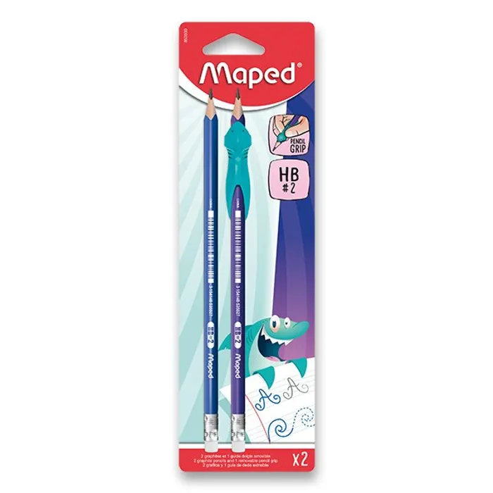 Hauptbild des Produkts Grafitová tužka Maped Kidy Learn Finger Guide 2 ks, tvrdost HB