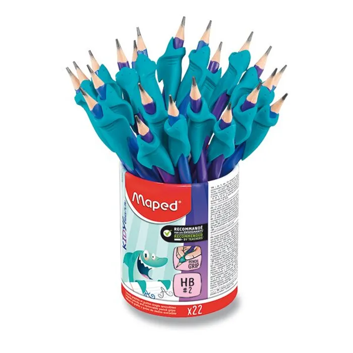 Hauptbild des Produkts Grafitová tužka Maped Kidy Learn Finger Guide stojánek, 22 ks