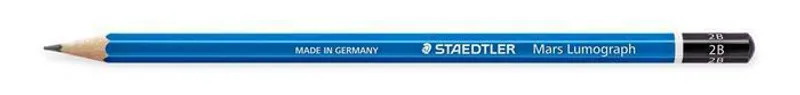 Hauptbild des Produkts Grafitová tužka "Mars Lumograph", 2B, šestihranná, STAEDTLER