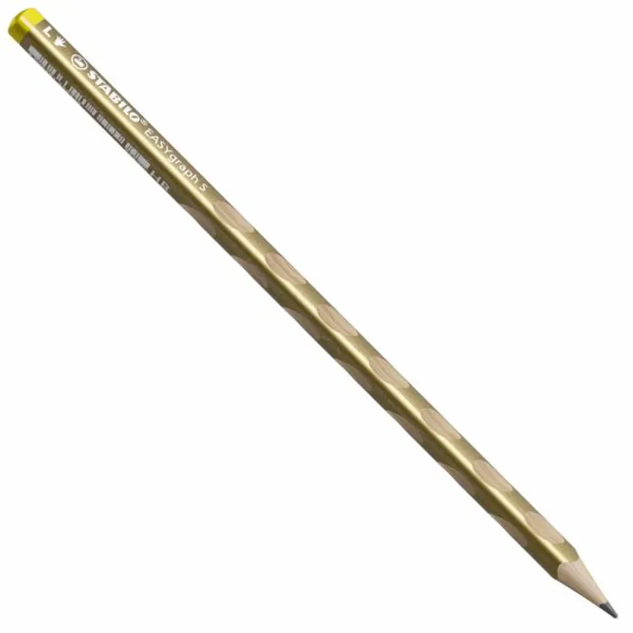Hauptbild des Produkts Grafitová tužka pro leváky STABILO EASYgraph S Metallic Edition zlatá - HB [1 ks]