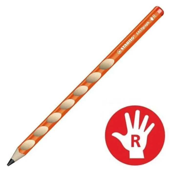 Hauptbild des Produkts Grafitová tužka pro praváky - STABILO EASYgraph oranžová - HB [1 ks]