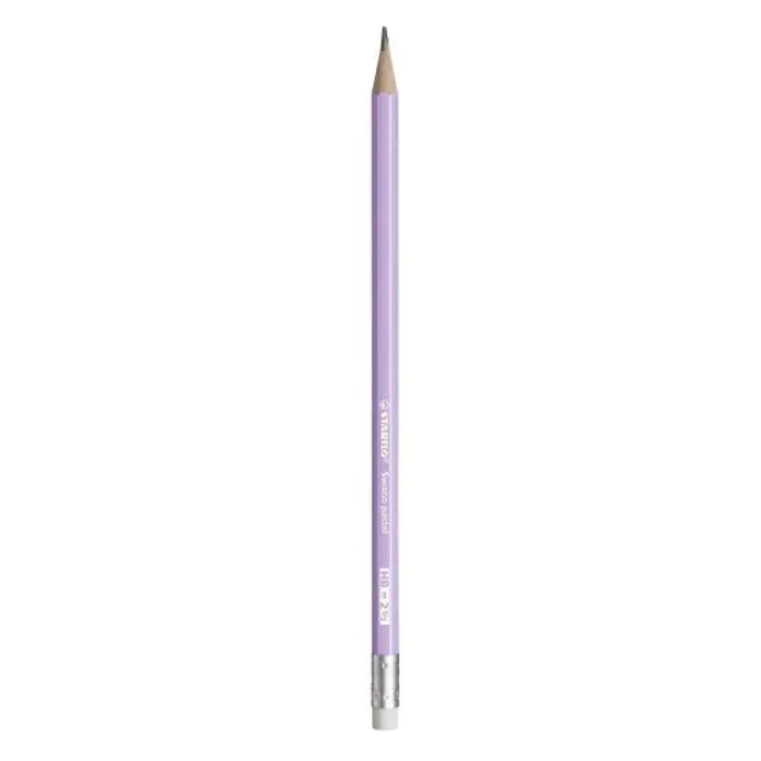 Hauptbild des Produkts Grafitová tužka s pryží STABILO Swano Pastel HB pastel fialová