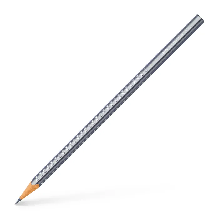 Hauptbild des Produkts Grafitová tužka Sparkle, stříbrná Faber Castell 118338