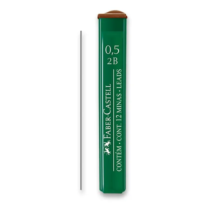 Hauptbild des Produkts Grafitové tuhy Faber-Castell Mine Polymer tvrdost 2B