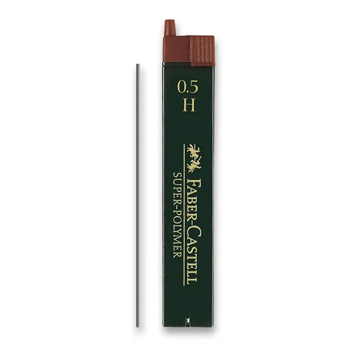 Hauptbild des Produkts Grafitové tuhy Superpolymer 0.5mm H Faber Castell 120511