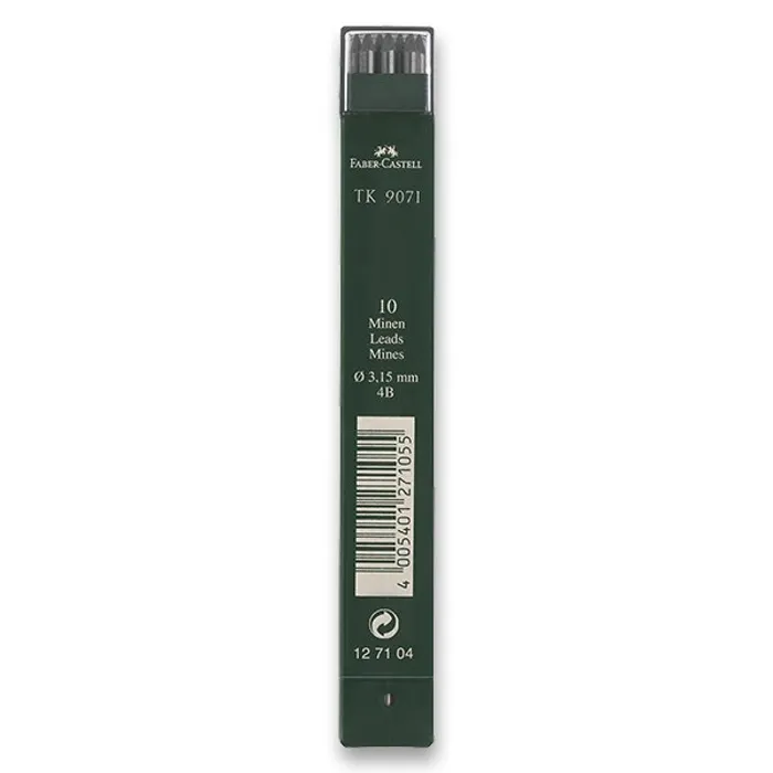 Hauptbild des Produkts Grafitové tuhy TK 9071 Verzatil 3.15mm T/10 9071/4B Faber Castell 127104