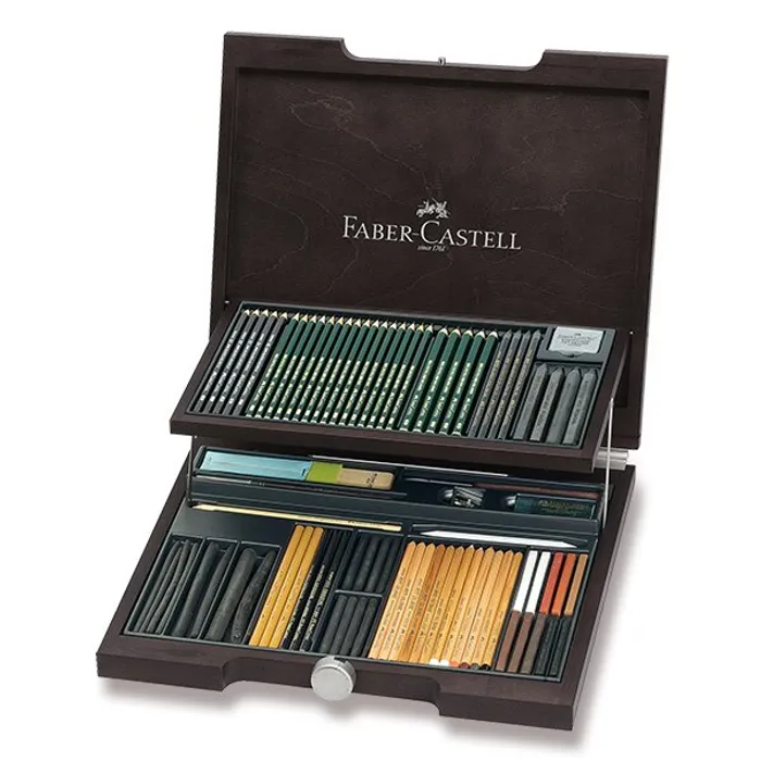 Hauptbild des Produkts Grafitové tužky Faber-Castell 112971 Pitt Monochrome sada 81 ks
