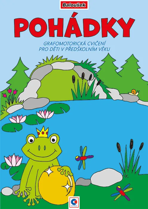 Hauptbild des Produkts Grafomotorická omalovánka - A4 - Pohádky