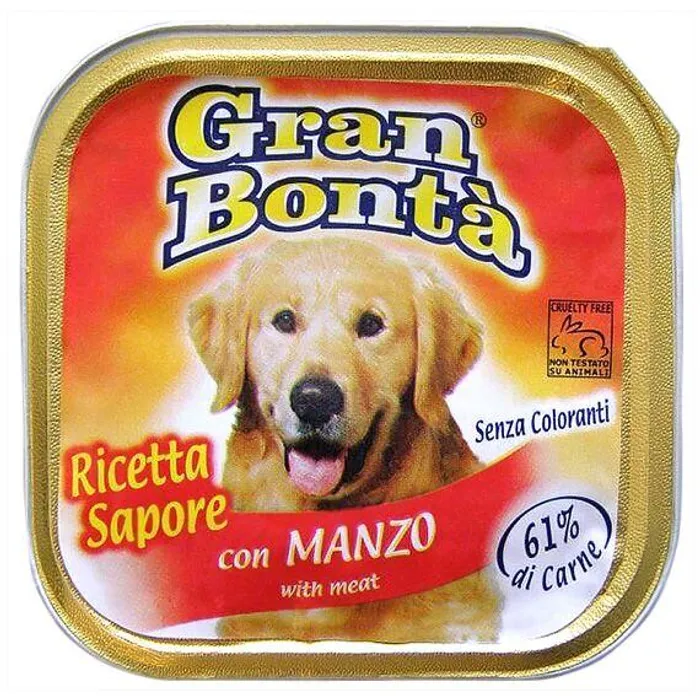 Hauptbild des Produkts GRAN BONTA paštika s hovězím masem pro psy 150g