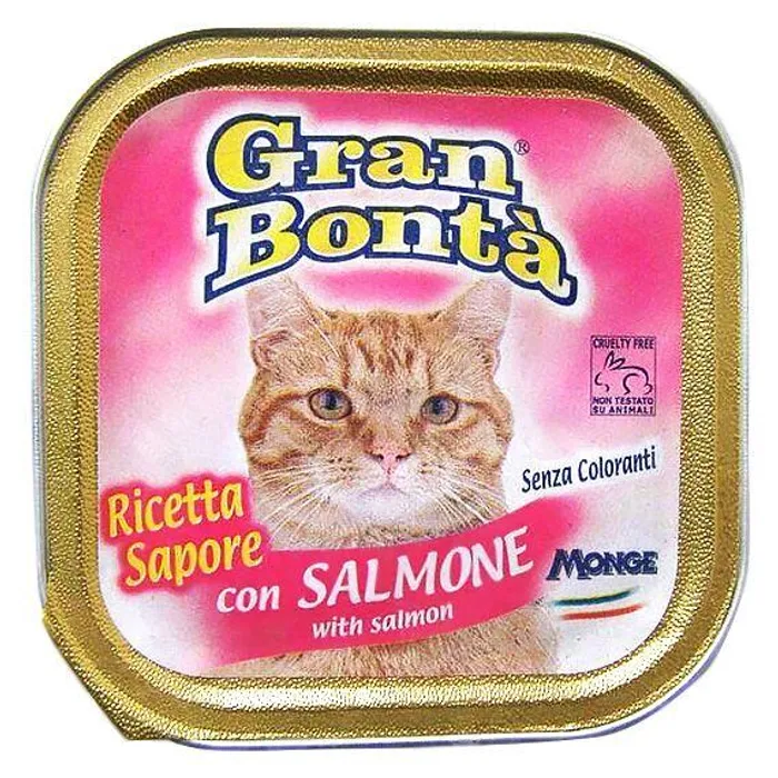 Hauptbild des Produkts GRAN BONTA paštika s lososem pro kočky 100g